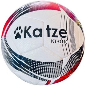 Resim Katze Hybrid Futbol Topu G110 Beyaz - Kırmızı 