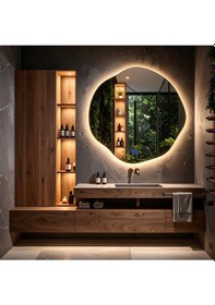 Resim Kael Günışığı Lavabo & Banyo Aynası Dokunmatik Sensörlü 80 X 80 