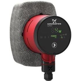 Resim Grundfos Alpha1 25-40 180 Mm 18-25.000 Kazan İçin Frekans Konvertörlü Sirkülasyon Pompası 4mss 2.6m³/h 