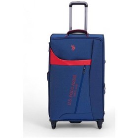Resim U.s. Polo Assn. Lacivert Kumaş Unisex Kabin Boy Valiz Plvlz22819 001 
