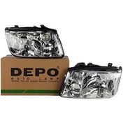 Resim Vw Bora Yıl 1997-2004 Arası Depo Sol Far Sissiz 1j5941017ae 