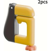 Resim Xuweiwei Siyah 2lü Ağır Hizmet Masa Çengeli Sırt Çantası Askılı Düzenleyici Ofis Okul Diğer 