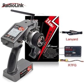 Resim Radiolink RC6GS V2 2.4Ghz Uzaktan Kumanda Radio Kontrol & R7FG Al 