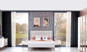 Resim Verona Modern Bazasız Yatak Odası Takımı 