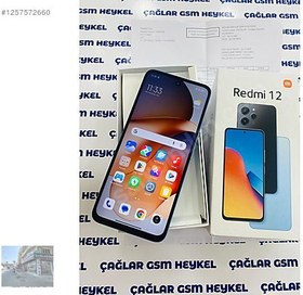 Resim Xiaomi Redmi 12 İkinci El TR | 128 GB | Mavi 