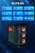 Resim Game Garaj Elite S4 R7-7800X3D 32 GB 1 TB SSD RTX5070 Free Dos Masaüstü Oyuncu Bilgisayarı 