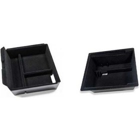 Resim Bosphorusboutique02 Anjiexun Tesla Model 3 Highland İçin Yükseltilmiş Orta Konsol Düzenleyici Tepsi - Lüks Flock Kaplama, Kolay Kurulum 