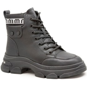 Resim Gedikpaşalı Gj 25k 310 7 Siyah Kadın Ayakkabı Bot Siyah 