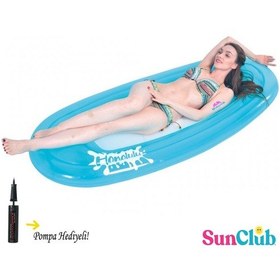 Resim Sunclub Fileli Yetişkin Deniz Ve Havuz Yatağı 176x84x20 Cm Çok Renkli 