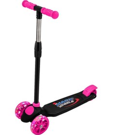 Resim Scooter Magic Wheels Işıklı 3 Tekerlekli Twist Çocuk 
