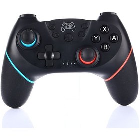 Resim Maiyame Switch Kablosuz Oyun Kumandası - Ekran Görüntüsü, Titreşim, Altı Eksenli Jiroskop, Pc Bluetooth Destekli, Sol Mavi 