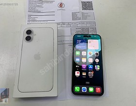 Resim Apple iPhone 16 Plus İkinci El TR | 256 GB | Beyaz 