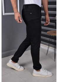 Resim Vikingsjeans 601 Erkek A.c.a.i.p. Siyah Slim Fit Kot Pantolon Jean Beden Tablomuza Bakınız Siyah 