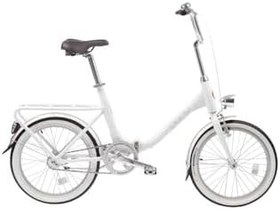 Resim Rog Pony Classıc Katlanabilir Beyaz Şehir Bisikleti 