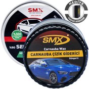 Resim SMX Çizik Giderici 270gr, Final Wax 150ml + Hediye Takoz Cila Süngeri ???? 