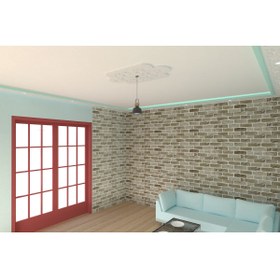 Resim MOTİFPİYER Motifpiyer Lamba Tavan Göbeği-14-dikdörtgen-56x95cm-2adet 