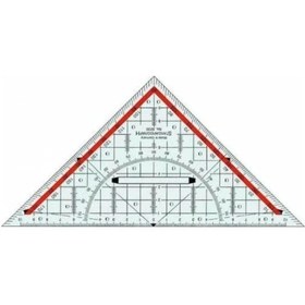 Resim Geoderik Cetvel 32 Cm Çok Renkli 