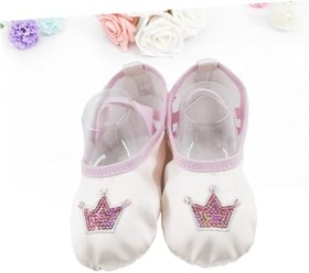 Resim 2 Çift Terlik Çocuklar Için Kızlar Için Bale Ayakkabıları Bale Dans Ayakkabıları Bale Terlik Jimnastik Yoga Ayakkabıları Uygulama Ayakkabıları Spor Ayakkabıları Dans Ayakkabıları 