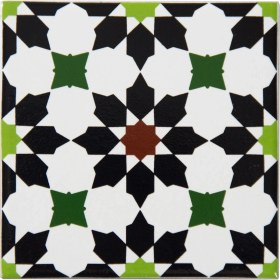 Resim Can Seramik 10x10 cm Cç-77 Kütahya Çini Karo 5'li 1 Paket 