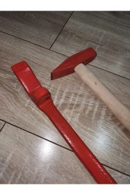 Resim Laminant Parke Çektirme Çeki Demiri 3cm 32cm Ve 500gr Çekiç - 