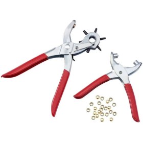 Resim Kemer Delme Makinesi Aleti Kemer Delme Pensi Kumaş Kemer Ayakkabı Deri 