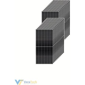 Resim Tsm Veratech Güneş Enerjisi Solar Paketi 11KVA Inverter 550 Watt Güneş Paneli 48V 100 Amper Lityum Akü 