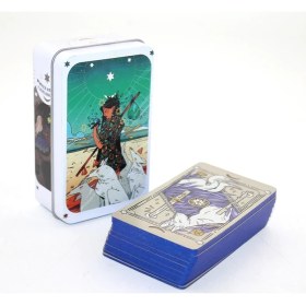 Resim Subutu Metal Kutulu Tarot Kartı White Numen 