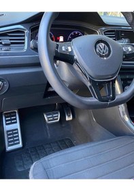Resim Vw T-Roc Troc Geçmeli Krom Pedal Seti 