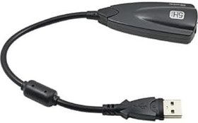 Resim Kablolu USB Ses Kartı 7.1 Kulaklık Mikrofon Çevirici, DR5VH21 