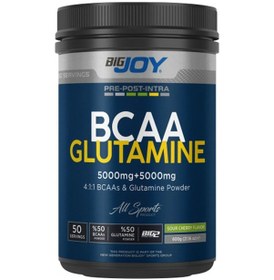 Resim BigJoy BCAA + Glutamine 600gr - Vişne Aromalı 