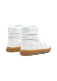 Resim Moon Boot Ltrack Low Nylon Kadın Kar Botu Beyaz 