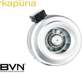 Resim Bvn Bahçıvan Bdtx 250 A 25 Cm 1010 M³/H Yuvarlak Kanal Fanı 