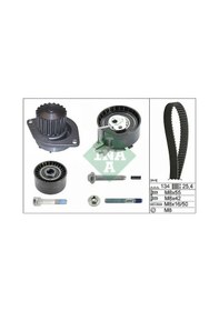 Resim Citroen C4 Triger Seti + Devirdaim 1.6 2005-2011 Ina 530037930 