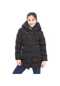 Resim Kız Çocuk Mont 51266 Siyah 