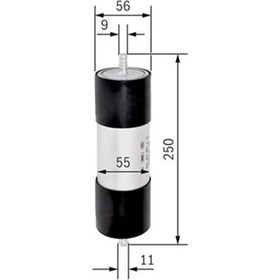 Resim Bosch Yakıt Filtresi Audı A6 2.0 Tdı 04- -Seat Exeo 2.0tdı 08- F026402066 