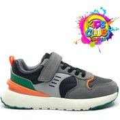 Resim Cool Wendy Ortopedik Çocuk Spor Ayakkabı Füme 