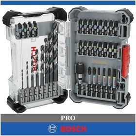 Resim Bosch Pro Impact 35 Parça Vidalama Ve Hss Matkap Ucu Seti 2608521u80 