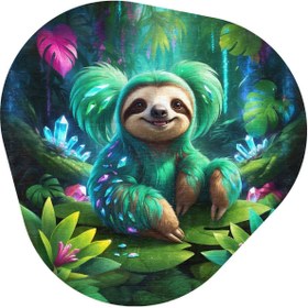 Resim Depoba Croxy Gaming Oyuncu Odası Halısı Şönil Dijital Baskılı Kaymaz Taban Yıkanabilir Asimetrik Halı 
