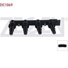Resim Zegen-zıc1069 - Atesleme Bobını Opel Astra J 1.6i A16xer-b16xe 