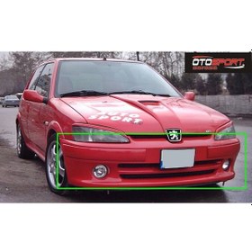 Resim Peugeot 106 Gti Ön Tampon Fiberglass Boyasız 