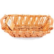 Resim Hasır Oval Kulplu Sepet 31X24X6 Cm Küçük 