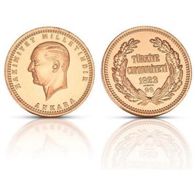 Resim Osmanlı Sarraf 1 Adet Ata Lira ( Cumhuriyet Altını ) 