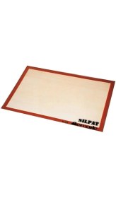 Resim Yapışmaz Silikon Pişirme Matı 40X30 Cm, Kahverengi 