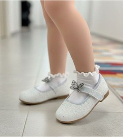 Resim Surpie Shoes Çocuk Babet, Çocuk Abiye Babet, Kaymaz Taban Babet 