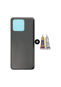 Resim Xiaomi Mi 13 Uyumlu Arka Pil Kapağı Siyah + B7000 Çok Renkli 