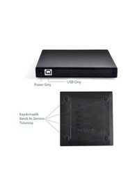 Resim Usb Sata Harici Cd Dvd Rw Kutu External - 12.7 Mm 