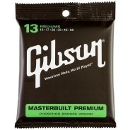 Resim Gibson SAG-MB13 Masterbuilt Premium Akustik Gitar Teli (13-56) 