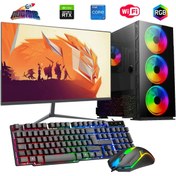 Resim ROGAME İ7 14700f 16gb Ddr4 480ssd 12gb Rtx3060 24" Monitörlü Oyun Bilgisayarı 