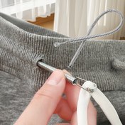 Resim Verimli İpli, Kolay İpli Ekleme, Çeşitli İplik İşleri İçin Uygun, Ev Dikiş Aracı, Bükülebilir İpli Aracı, Çok Amaçlı Elastik Kemik Bel, Halat Dokuma Kemik Yardımcı Bahar Gözü 