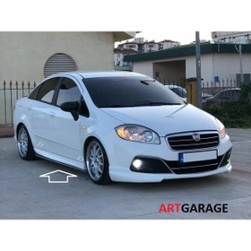 Resim Bodykitartgarage Fiat Linea Aero Marşpiyel Takımı-fiberglass-boyasız 